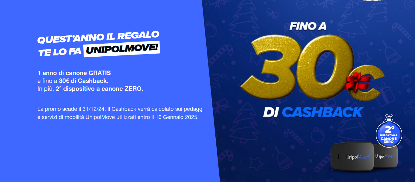 offerto unipolmove 30 euro cashback 2024 ferraro assicurazioni lamezia terme